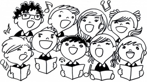 Singing Children by Tonny Watanebe public domain license