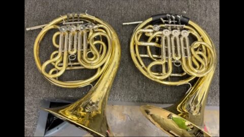 Yamaha-667-668-horn-side-by-side-comparison